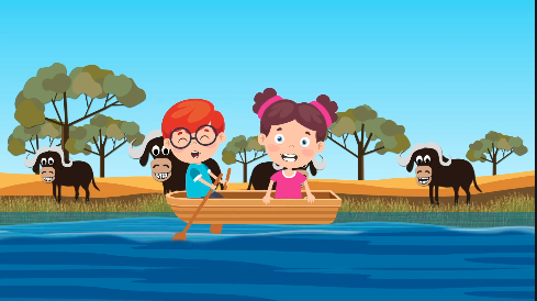 রো রো রো ইওর বোট - Row Row Row Your Boat